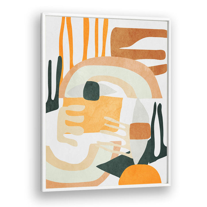 GEOMETRIC SHAPES ABSTRACT HARMONY , BOHO ART PAINTINGS