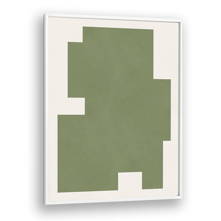 GREEN GEOMETRIC FORM , GEOMETRIC ART PRINTS