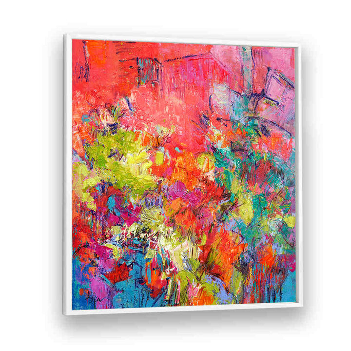 HAPPINESS SPROUTING , ABSTRACT PAINTINGS
