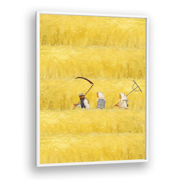 HARVESTING THE GOLDEN FIELD