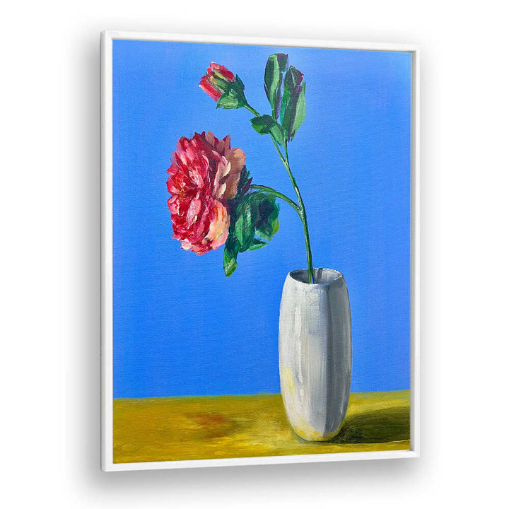 HIGH-CONTRAST PEONY PAINTING