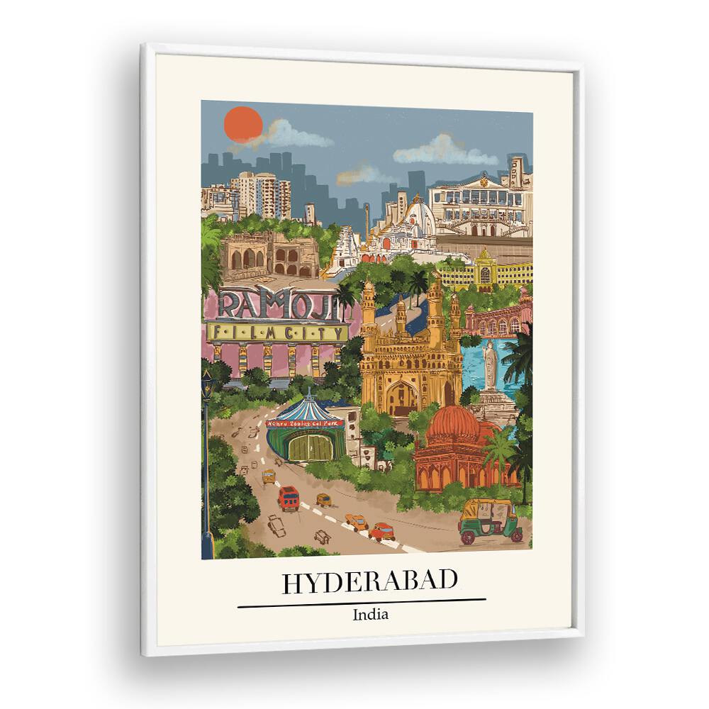 HYDERABAD - SAUMYA AGARWAL , TRAVEL POSTERS