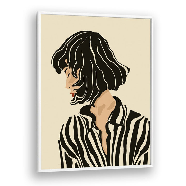 Stylish artwork titled "I AM NOT TALKING TO YOU , JAPANESE PAINTINGS," perfect for expressing personal space.