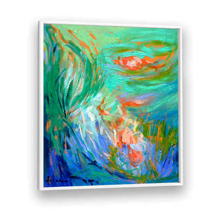 KOI SERENITY, ABSTRACT PAINTINGS