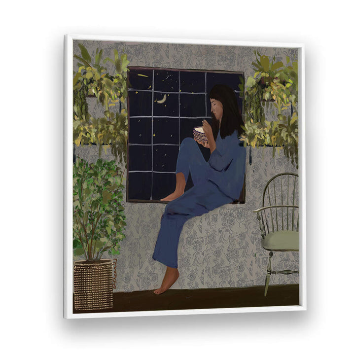 LATE NIGHT TREAT , PORTRAITS & FIGURATIVE ILLUSTRATIONS
