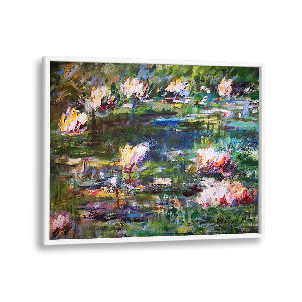 LILY DREAM I , FLORAL FLOWER PAINTINGS