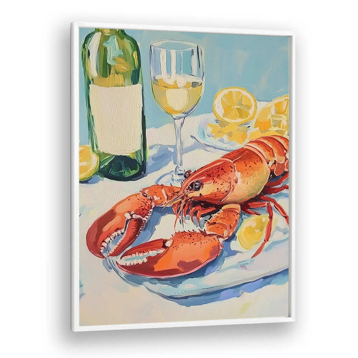 LOBSTER AND WINE , KITCHEN POSTERS