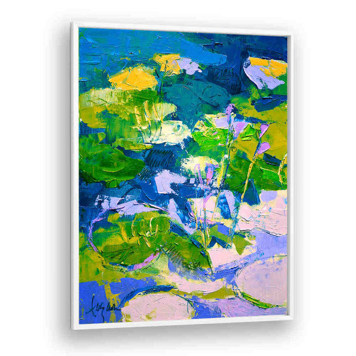 LUSH POND HARMONY , ABSTRACT PAINTINGS