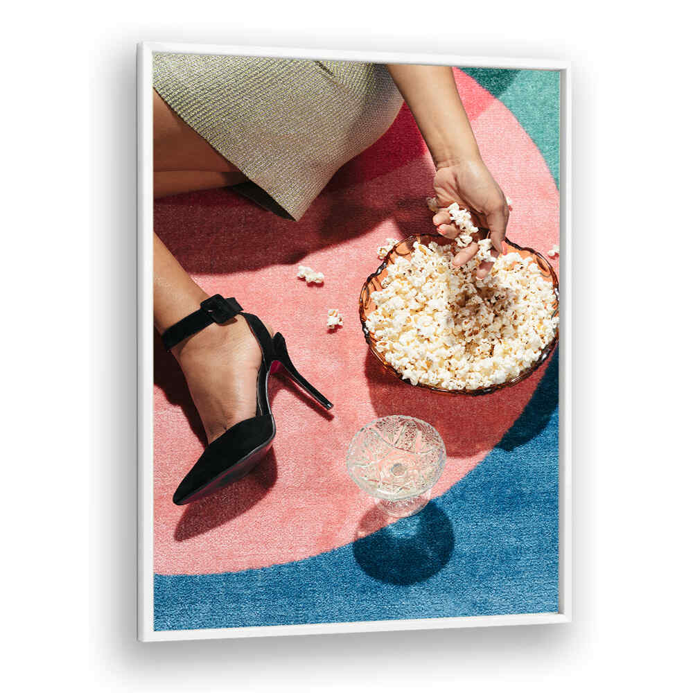 Elevate your decor with MOVIE NIGHT I, FASHION POSTERS, showcasing chic style and a cozy movie vibe.