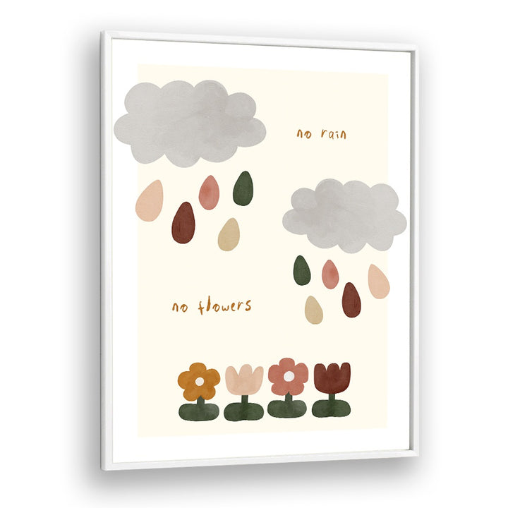 NO RAIN NO FLOWERS