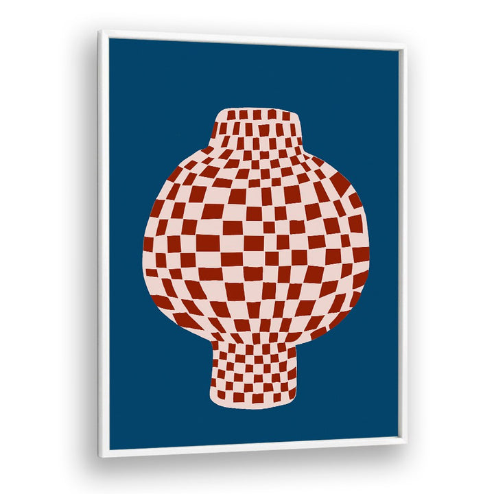 OPTICAL CHECKERED VASE