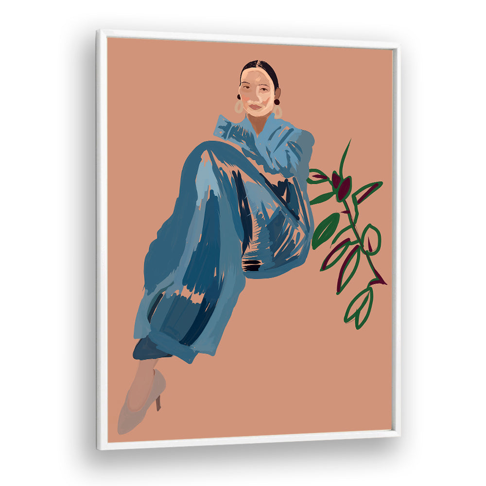 Stylish illustration featuring PAJAMA CHIC II, PORTRAITS, capturing comfort and elegance for modern living.