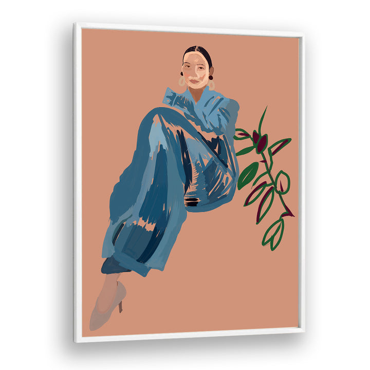 Stylish illustration featuring PAJAMA CHIC II, PORTRAITS, capturing comfort and elegance for modern living.