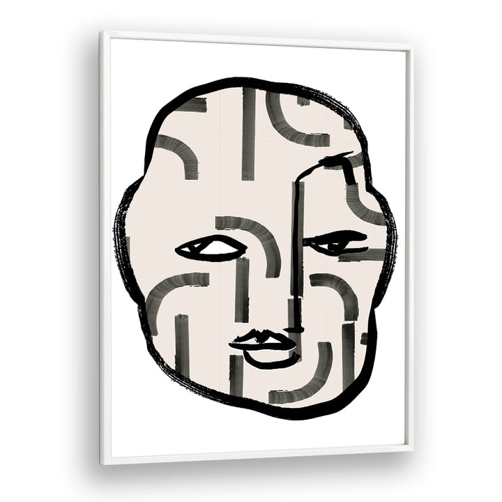 Stylish PATTERN HEAD II, PORTRAITS artwork perfect for enhancing creative projects and artistic workflows.