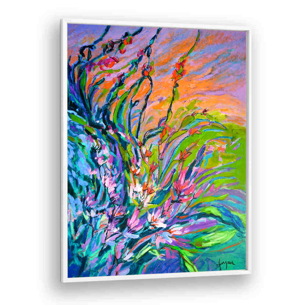 PETAL STORM , ABSTRACT PAINTINGS