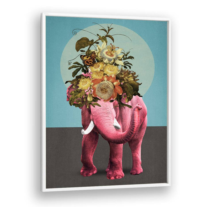 PINK ELEPHANT FLORAL CROWN