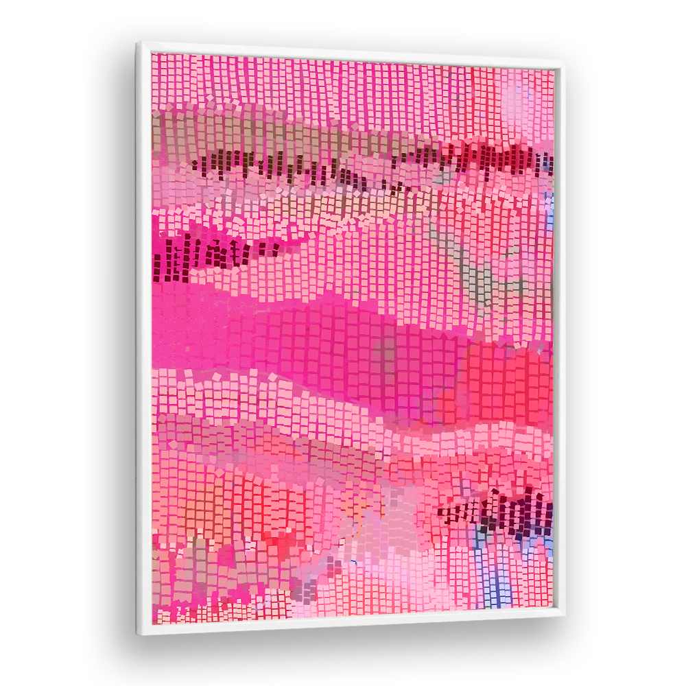 PINK PIXELATED ABSTRACT