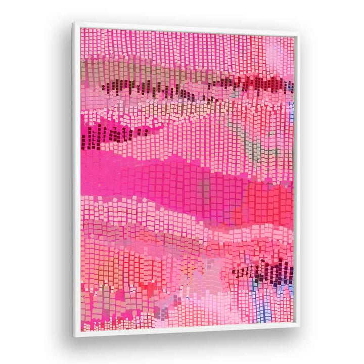PINK PIXELATED ABSTRACT