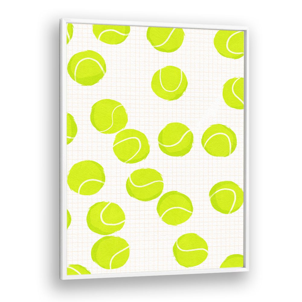 PLAYFUL TENNIS BALLS PATTERN