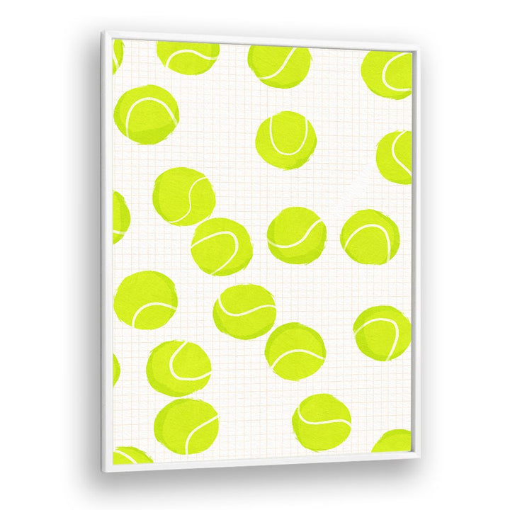 PLAYFUL TENNIS BALLS PATTERN