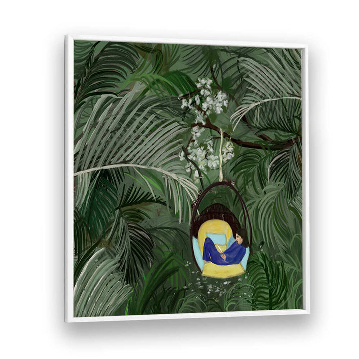 REPOSE IN THE GREEN , PORTRAITS & FIGURATIVE ILLUSTRATIONS