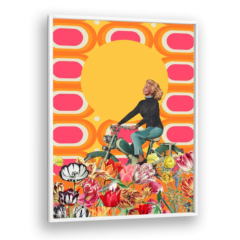 RETRO SCOOTER BLOSSOMS