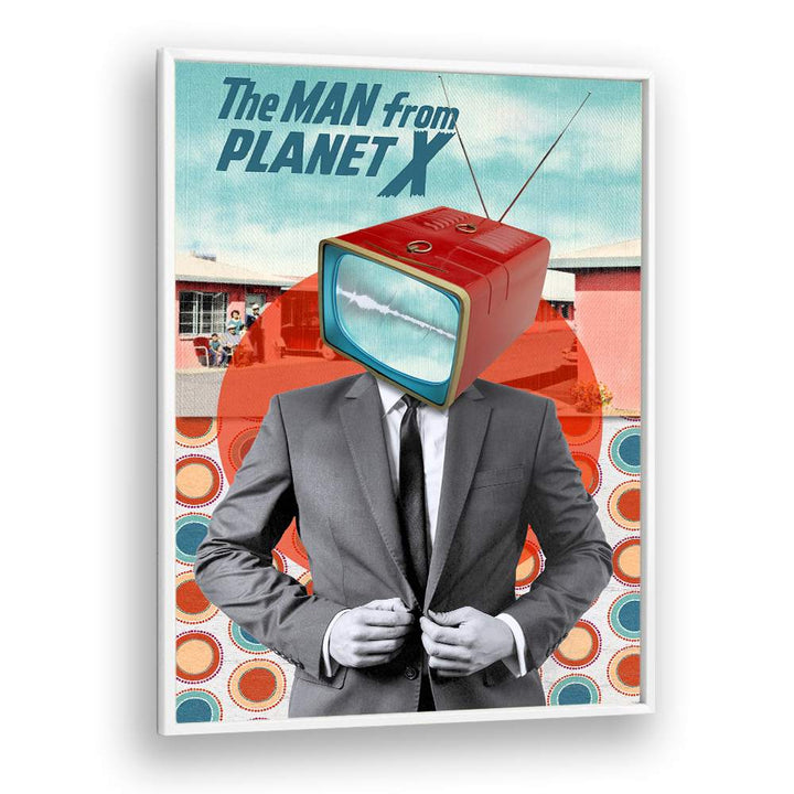 RETRO TV HEAD MAN