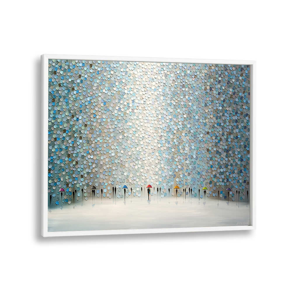 RAIN SYMPHONY , MODERN IMPRESSIONISM PAINTINGS