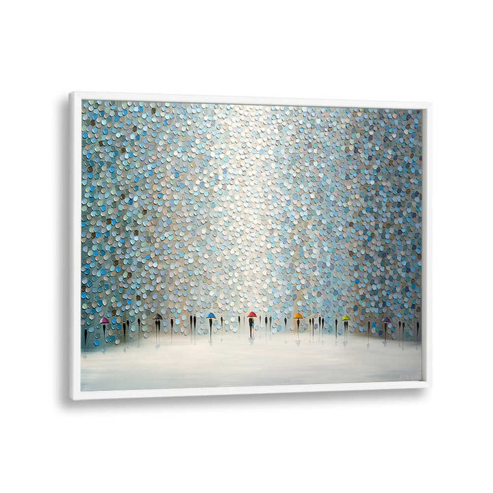 RAIN SYMPHONY , MODERN IMPRESSIONISM PAINTINGS