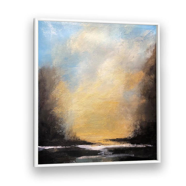 Breathtaking SUNSET TRANQUIL HORIZON, LANDSCAPE PAINTINGS capturing vibrant colors and serene beauty for your home.