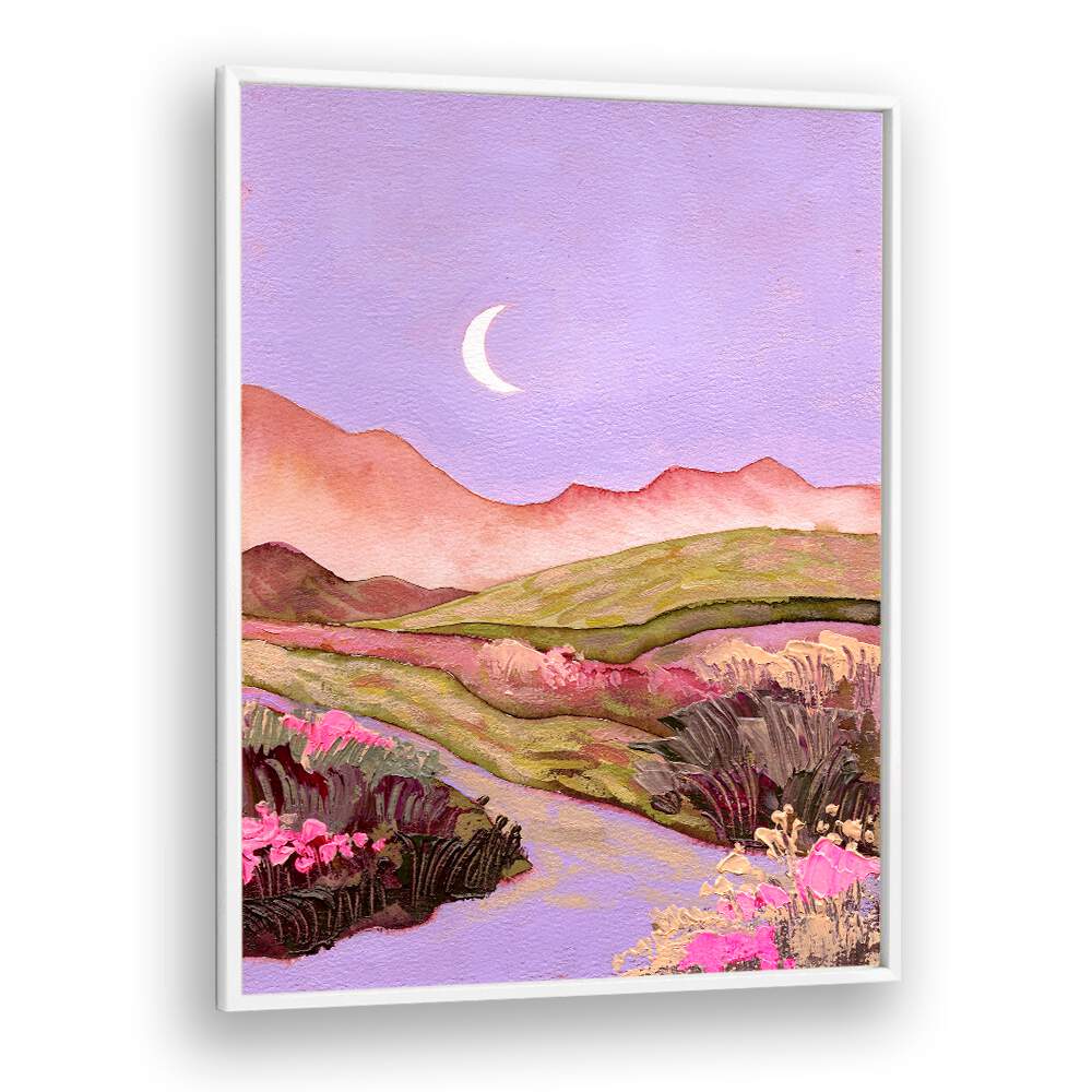Enchanting LILAC SKY, LANDSCAPE PAINTINGS capture serene landscapes and soft lilac hues, perfect for any living space.