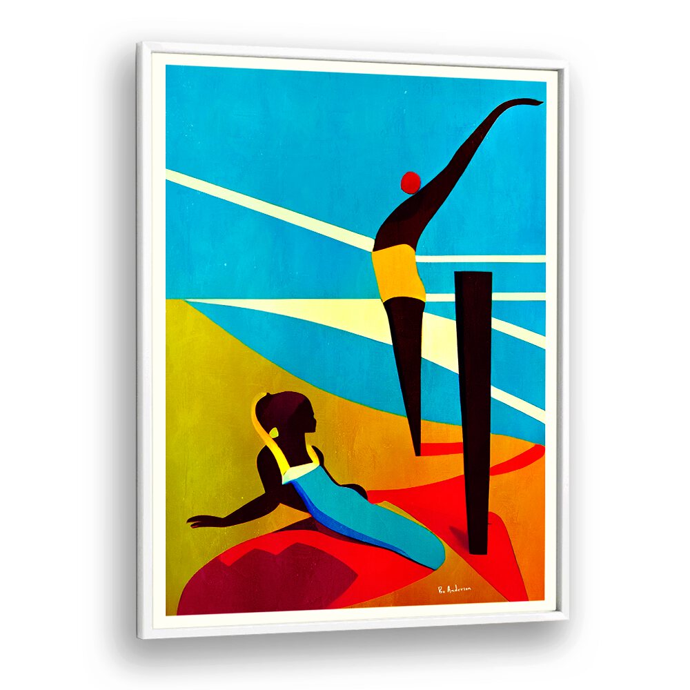 Vibrant MARTINIQUE, BEACH PAINTINGS showcasing serene beach scenes perfect for elevating your living space decor.