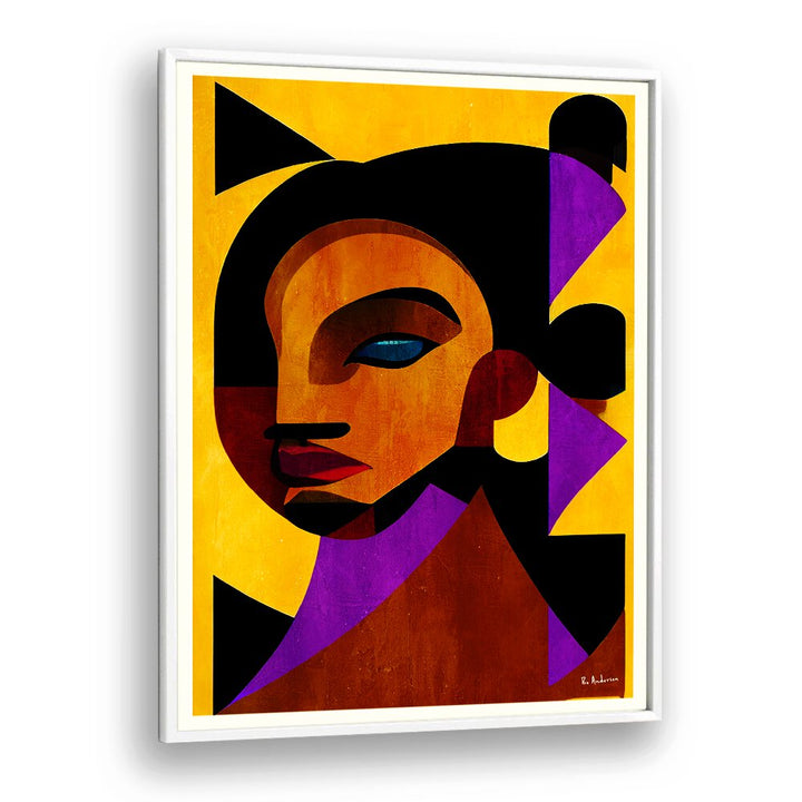 Vibrant portrait from THE GIRL FROM IPANEMA, PORTRAITS collection, showcasing expressive figurative art elegance.