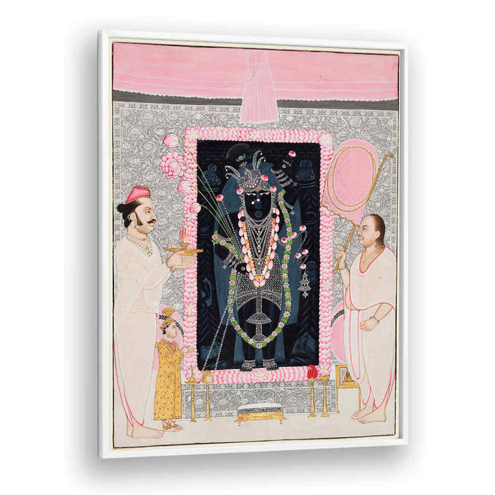 DARSHAN OF THE ETERNAL , INDIAN ART PAINTINGS