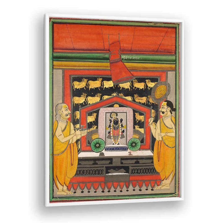 SANCTUM OF THE DARK LORD , INDIAN ART PAINTINGS