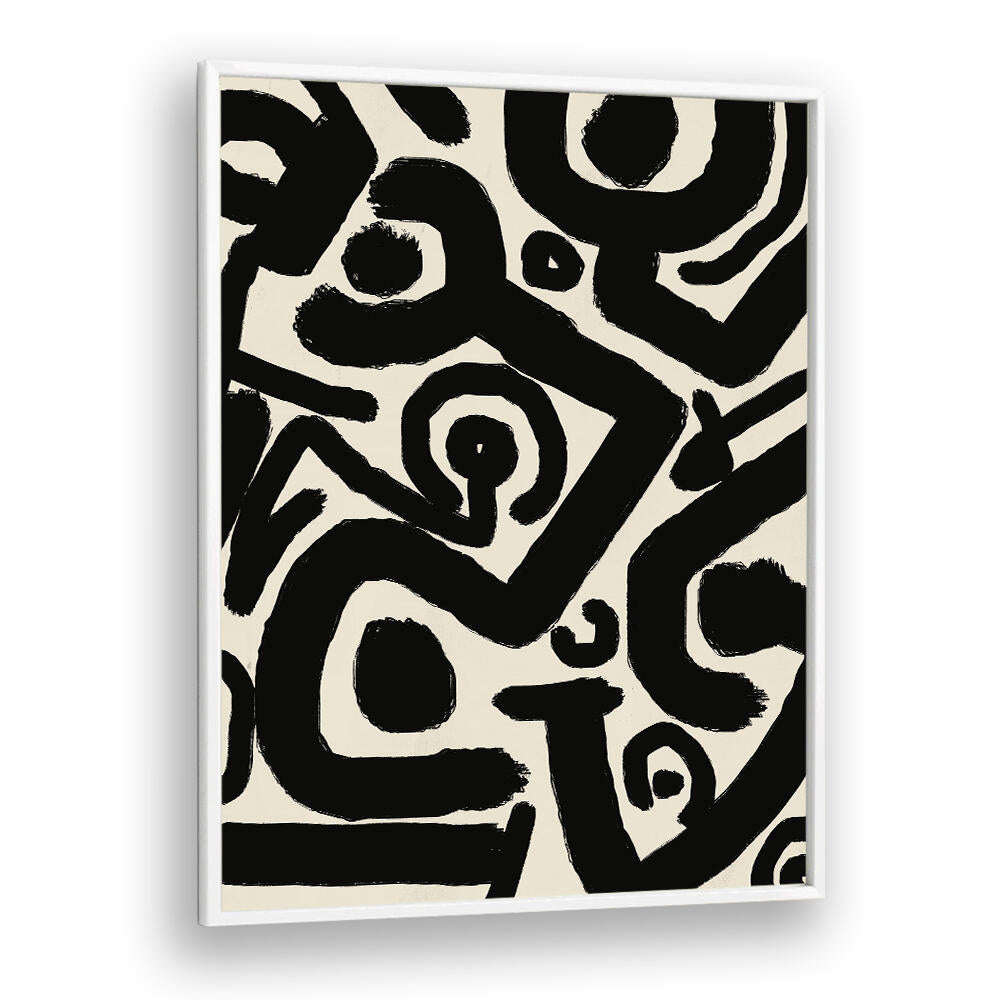 DYNAMIC PATTERN OF BOLD SWIRLS , ABSTRACT PAINTINGS