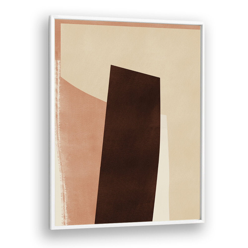 GEOMETRIC SHAPES IN EARTHY TONES , BOHO ART PAINTINGS