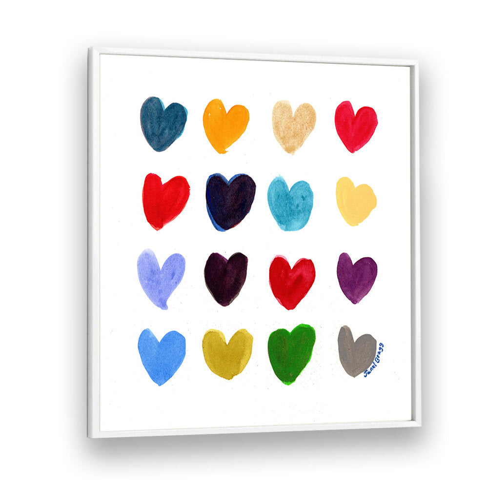 SQUARE OF HEARTS I , FASHION POSTERS