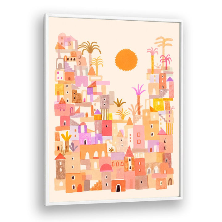 STACKED COLORFUL DESERT TOWN