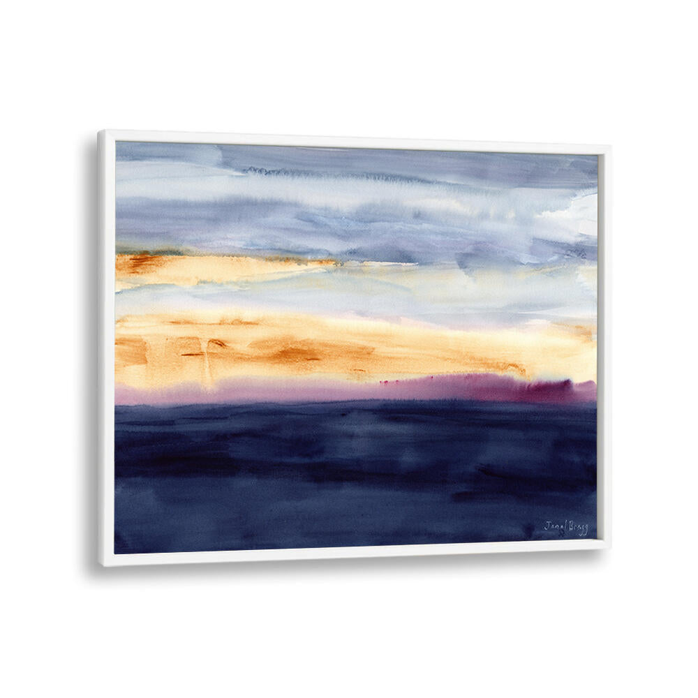 SUNSET ON ENGLISH CHANNEL , ABSTRACT PAINTINGS