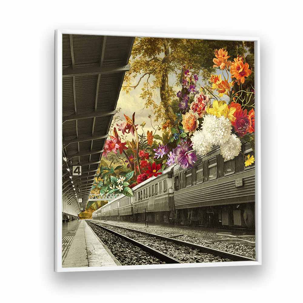 SURREAL FLORAL TRAIN
