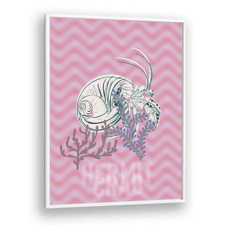 Colorful beach-themed artwork featuring shells and coral, perfect for enhancing any room with SEA LIFE JOY, BEACH PAINTINGS.