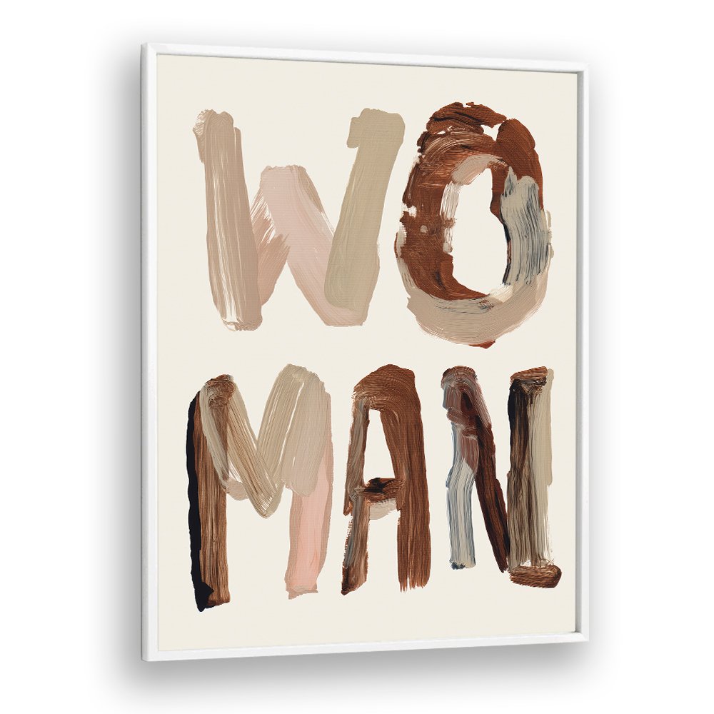 TEXTURED WOMAN WORD