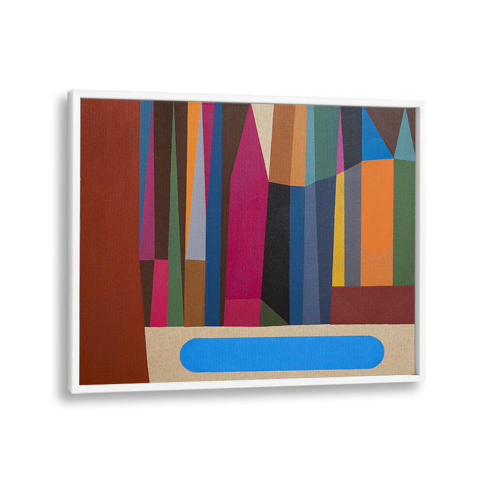 THE LAKE , GEOMETRIC ART PRINTS