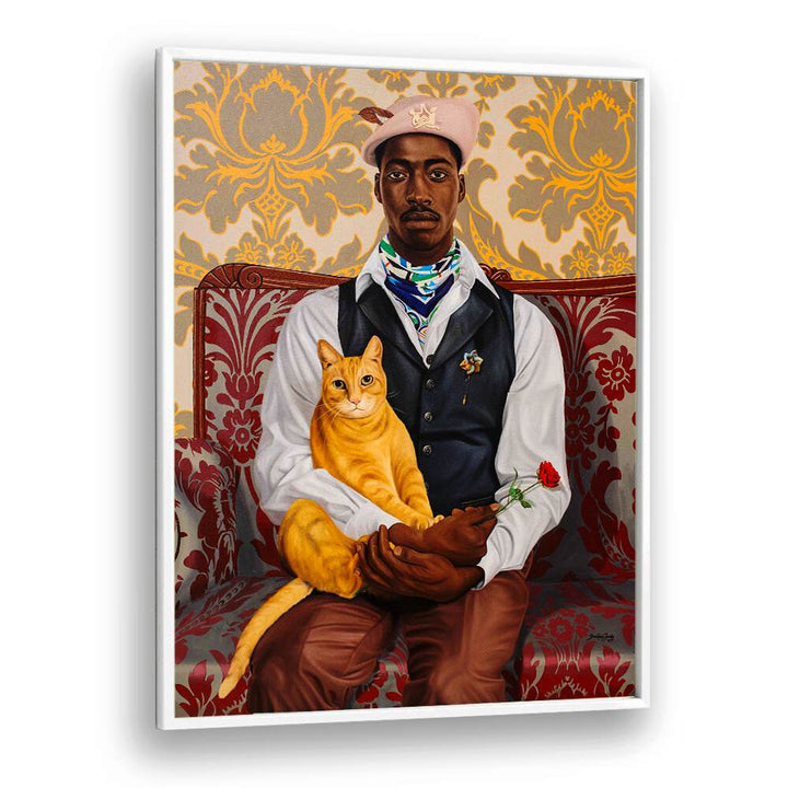 Elevate your space with THE VELVET THRONE, AFRICAN ART PAINTINGS showcasing vibrant cultural richness.