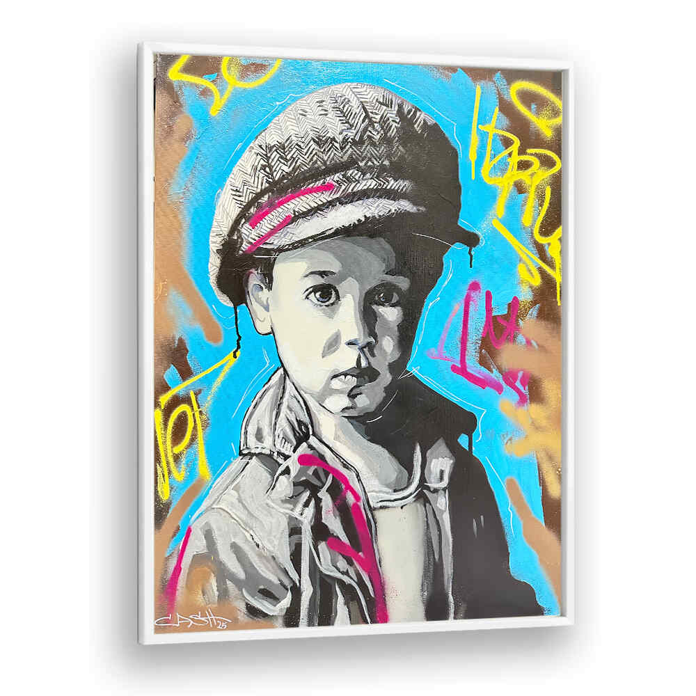THIS VIBRANT GRAFFITI ARTWORK , POP ART PAINTINGS