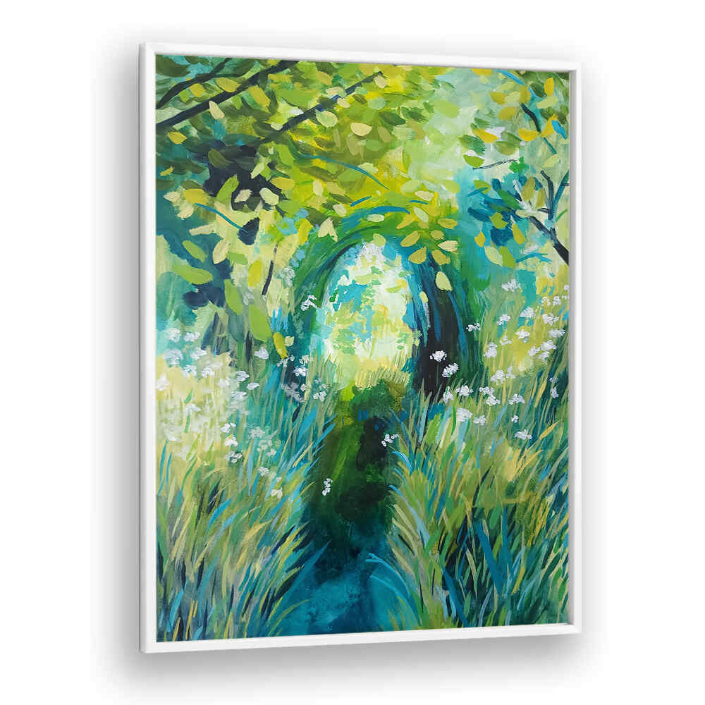 TRANSITION , FLORAL FLOWER PAINTINGS