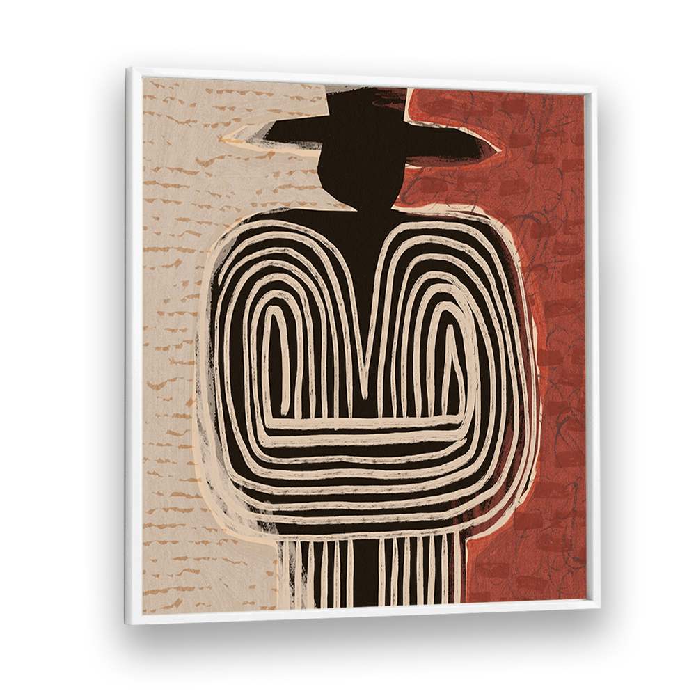TRIBAL FIGURE WITH HAT