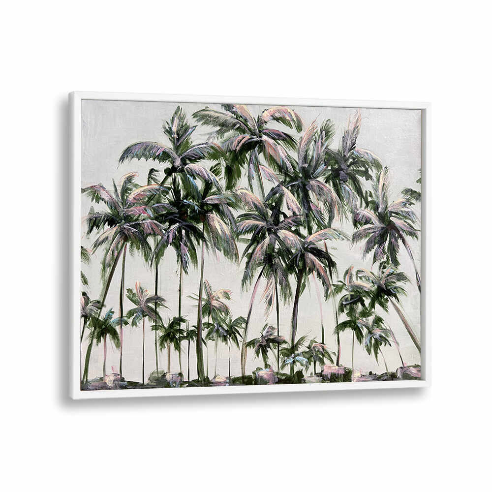 Vibrant TROPICAL PALM TREES, BEACH PAINTINGS for a serene coastal vibe in your home, perfect for beach lovers.