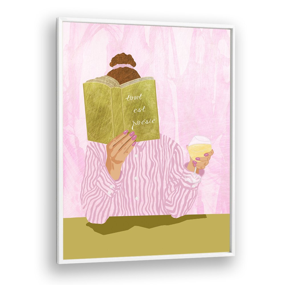 Artistic elegance shines in TOUT EST POESIE, FASHION POSTERS, perfect for modern home decor at Whiteplain.